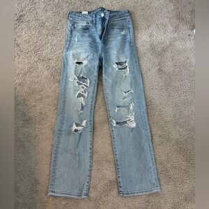 American Eagle Outfitters Light Blue Denim Jeans